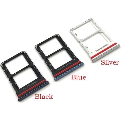 10Pcs/Lot, SIM Card Holder Tray Slot Holder Adapter Socket For Xiaomi Mi 10 Lite Parts