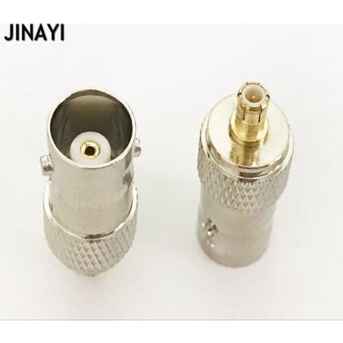 10pcs/lot MCX male plug to BNC female jack straight RF Coax Cable adapter connector Adapter