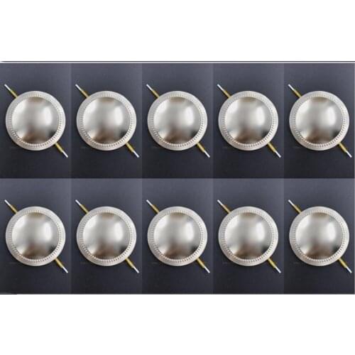 10PCS Voice coil 44.4mm 44.5mm Titanium Diaphragm Repair Kit dome Tweeters 8 ohm