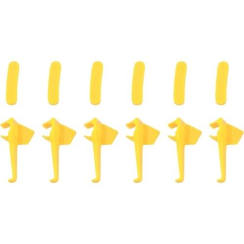 12x Tyre Changer Part Nylon Mount Demount Head Duck head Insert Rim Protector