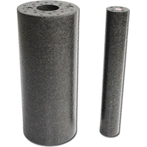 2pcs/set 33x 14cm EPP Foam Roll High Fitness Massage Roller Exercise Balance Yoga Brick Block Gym Equipment Black Sports