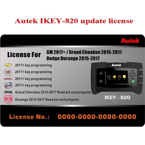Autek IKEY820 auto Car Key programmer automotive OBD2 car key programming tool read pin code IMMO