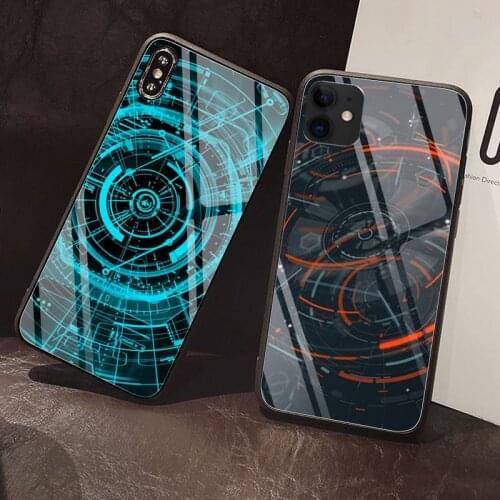 Sketch art Phone Case Tempered Glass For iPhone 12 Pro Max Mini 11 Pro XR XS MAX 8 X 7 6S 6 Plus SE 2020 case