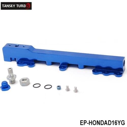 Racing-High Quality High Volume aluminum Fuel Rail For Honda D15B7 D15B8 D16A6 D16Z6 HU-HONDAD16YG