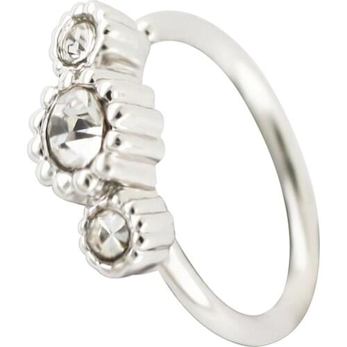 JHJT 20G Nose Ring 316L Surgical Stainless Steel Cubic Zirconia Cartilage Earrings Body Piercing Nose Hoop Body Jewelry