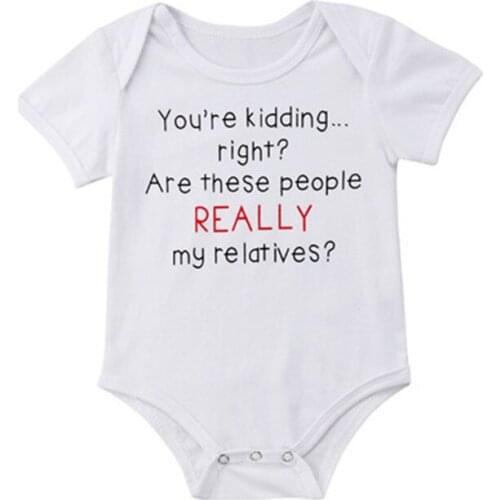 2019 Summer New Newborn Infant Baby Boy Girl Bodysuit Jumpsuit Cotton Clothes Outfits Set Baby Bodysuit O-neck 0-24M