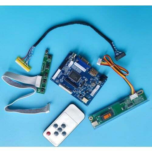 Kit Work for CLAA154WA05A 2AV VGA AV 1280x800 Monitor Remote Driver Panel 30pin Controller Board HDMI LCD Screen Display 15.4"