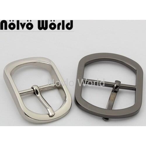 Nolvo World 5-20-100 pieces 25mm 31mm 5 colors Pin buckle metal buckles for backpacks bag accessories belt with removable buckle