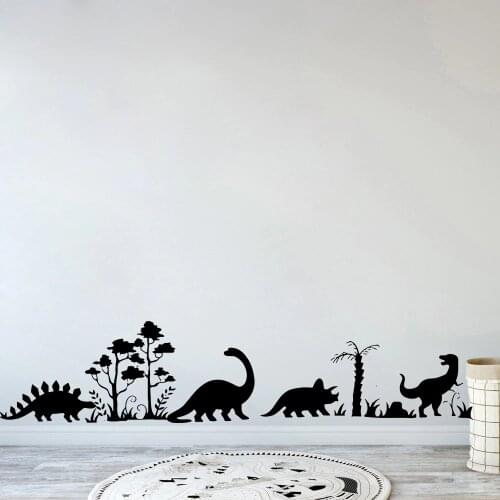 Wall Decal Dinosaur Dino Animals Interior Decor Jurassic Park Vinyl Art Decor Quote Wall Sticker Poster Mural Nursery Decor B356