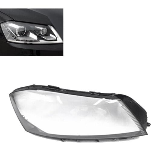 Car Front Headlight Head Lamp Lens Cover Shell Lampshade For Passat B7 2011 2012 2013 2014 2015