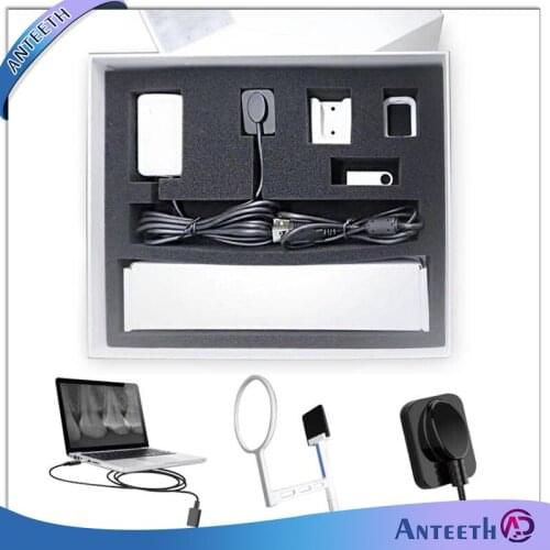 Dental Oral Cavity Use Whole Set Portable Mobile X-Ray Unit Machine And RVG Sensor With High Frequency For Clinic