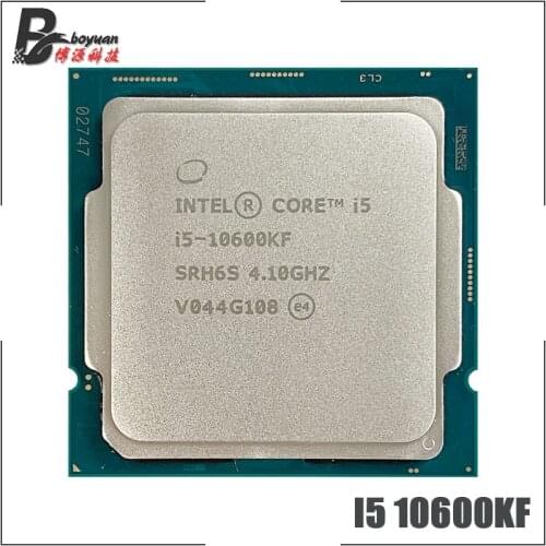 Intel Core i5-10600KF I5 10600KF 4.1 GHz Six-Core Twelve-Thread CPU Processor 65W 12M LGA 1200