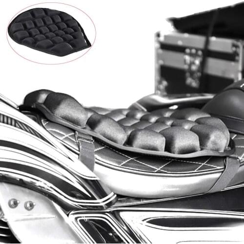 Motorcycle Professional accessories Air Seat Cushion Pressure Relief Ride Seat Cushion TPU Water-Fillable Seat Pad for Cruiser