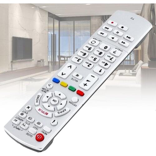 3D TV Remote Control Replacement with Long Transmission Distance for Panasonic N2QAYB001010 / N2QAYB000842 / N2QAYB000840