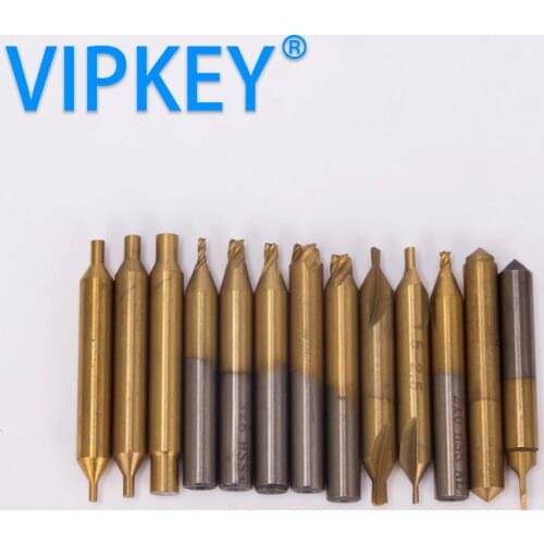 The titanizing the full set of key cutting machine cuttermachine end milling key cutter key cutting machine parts