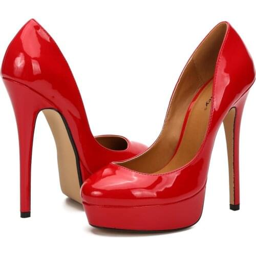Unisex Men Women 16cm Super High Heels Sexy Elegant Platform Pumps Stiletto High Pumps Size 42 43 44 45 46 48 11 12 13 14 15 16