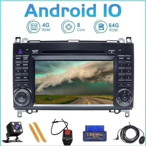 ZLTOOPAI Car Multimedia Player For Benz Sprinter Viano Vito B Class B200 B180 Auto Radio DVD SWC Media Player GPS Navigation