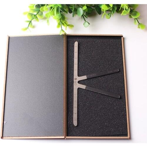 1PC Eyebrow Tattoo Stencil Ruler Three-Point Positioning Makeup Permanent Eyebrow Balance Ruler Tattoo Accessories Tool
