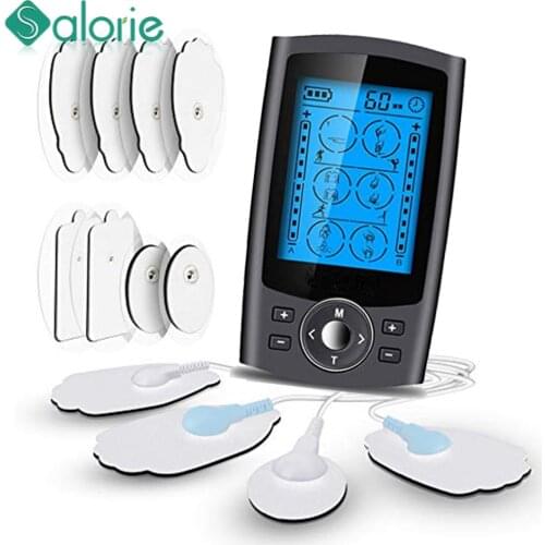 Ten Unit 24 Modes 20 Intensity Electric Stimulation Massager Muscle EMS Therapy Pain Relief Adjustable Lightweight LCD Display