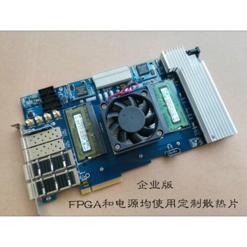 For Xilinx fpga pcie Kintex7 development board fpga speeds up high performance computing depth edge calculation