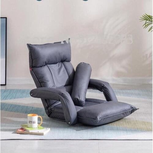 Lazy sofa tatami seat single small folding recliner bedroom bed back chair balcony bay window chair