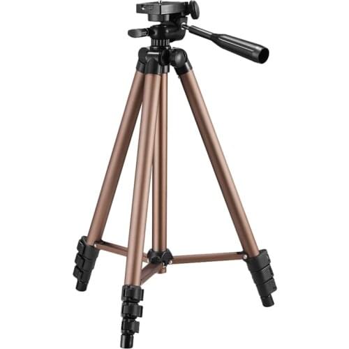 Hot for Mobile Phone DSLR Sports Camera Live Bracket 360°Rotating Retractable and Heightening 1.3M Portable Tripod