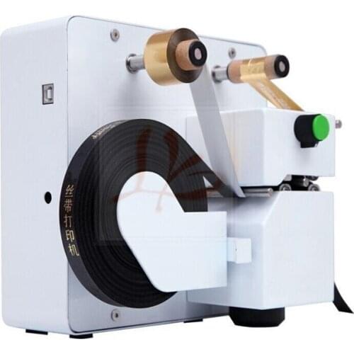 LY 300 satin ribbon printing machine foil press machine digital hot foil stamping printer machine free tax to RU