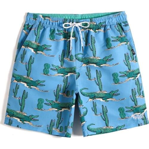 Gailang Brand Men Beach Shorts Board Boxer Trunks Short Mens Swimwear Swimsuits Casual Quick Drying Bermuda Short Bottoms Pants