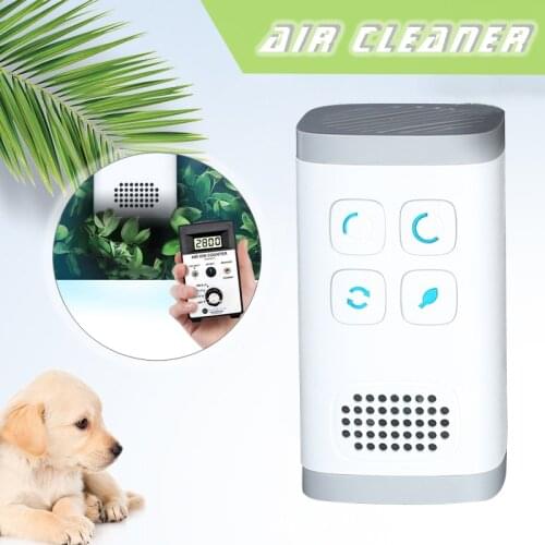 2.5 W Home Air Purifier Freshener Deodorizer Negative Ion Ozone Generator Loniser Portable Air Purifier For Toilet Deodorant
