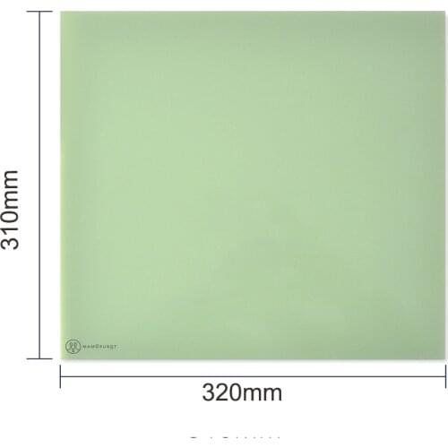 320-310mm Mamorubot 3D Printer Ultrabase Platform polypropylene Build plates for creality CR-10Spro and CR-X 3D printer
