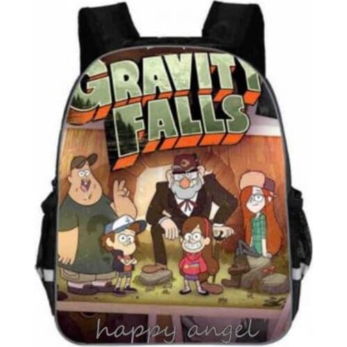 Hot Gravity Falls backpack Children Boys Girls school Bags fashion colourful pattern Laptop Backpack Teens schoolbag 11 inch