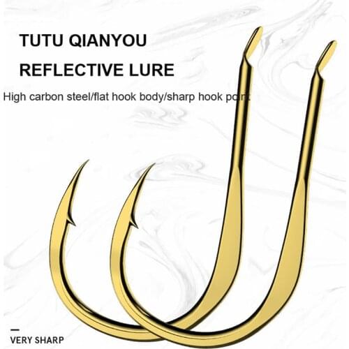 20pcs/lot Fishing Soft Worm Hooks High Carbon Steel Wide Super Lock Fishhooks Lure Softjerk Hooks Fishing Tackle