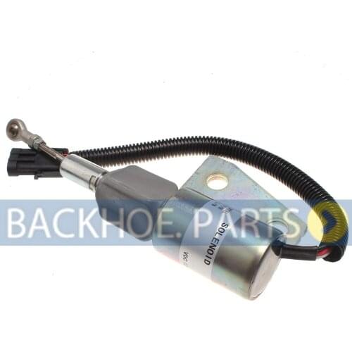 Fuel Shut off Solenoid J991167 for New Holland Tractor loader LV80 U80