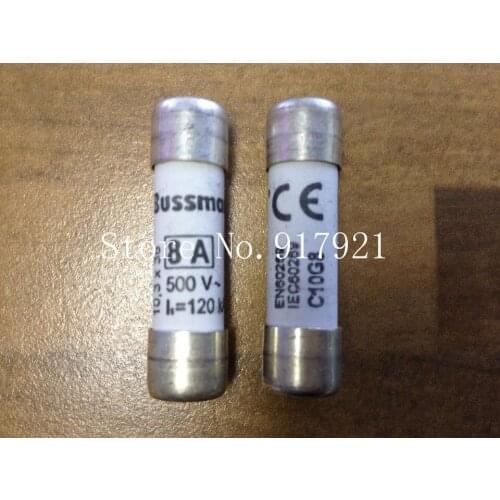 [ZOB] The United States Bussmann C10G8 BUSS 8A500V 10X38 FUSE tube --30PCS/LOT