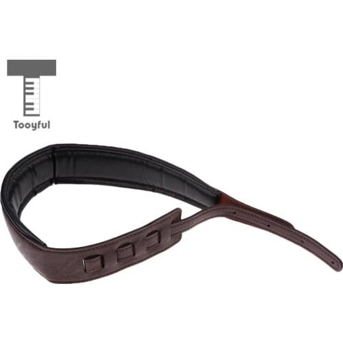Tooyful Comfortable Guitar Strap Electric Guitar Bass Adjustable Strap Belt Replacement Parts