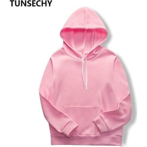 Womens pink sexy casual long-sleeved comfortable hoodie spring and fall simple street wear skateboard hoodie