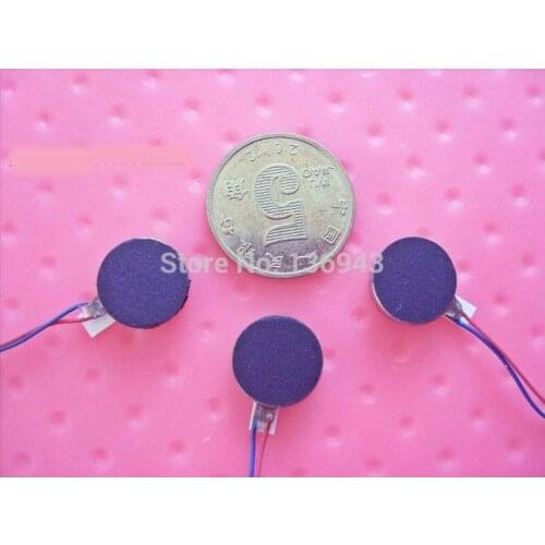 10*2.7 MM Ultra Micro Button Type Vibration Motor 3-4.5V/0.05-0.07A Electric motor Free shipping