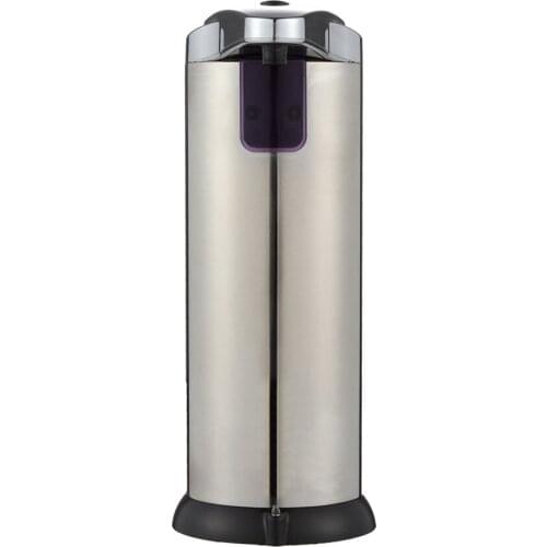 210ml Automatic Soap Dispenser Contact-Free Safety Stainless Steel Intelligent Sensor Countertop Bathroom Battery Soap Dispenser
