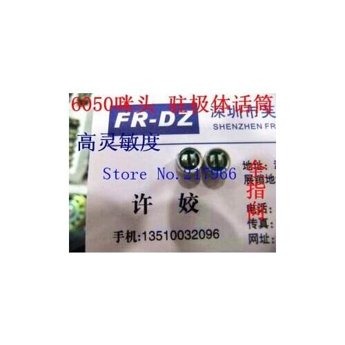 30PCS / lot ,6050 Omnidirectional microphone / electret condenser / mic / pickup, Free Shipping