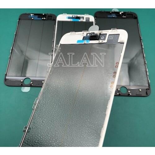 AAA+ quality cold press 4 in 1 Front out Screen panel Glass With Frame oca polarizer for Phone 8 8 plus repair Factory price