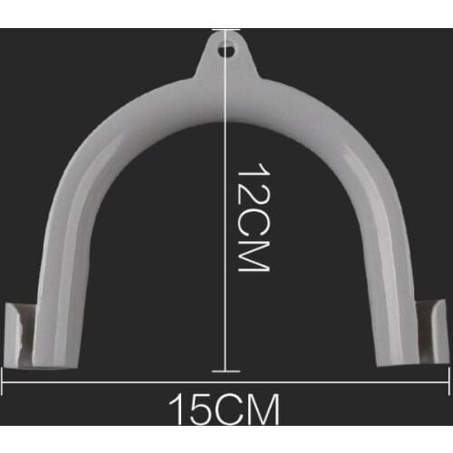 Washing Machine Parts U type 2.5cm curved plastic drain pipe holder