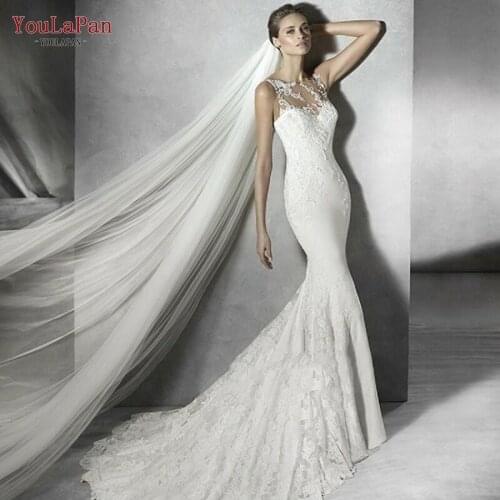 YouLaPan V30 Two Layers Bridal Veil with Comb Elegant Woman White Ivory Color Tulle Head Veil Wedding Accessories Wedding Veil