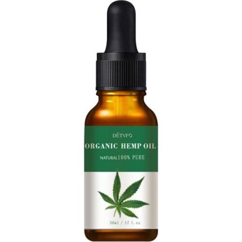 30g Natural Organic Hemp Seed Oil Extract Improve Sleep Massage Essential Relief Fatigue Oil Soothing Body Hemp Stress Oi