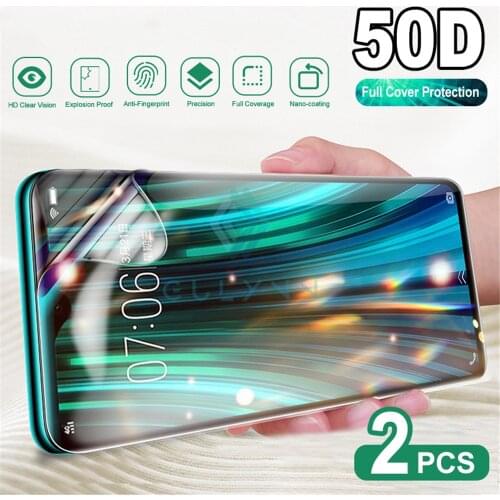 Hydrogel Film For Xiaomi Redmi Mi 9T A2 A3 Lite 9S 9T K30 Poco X2 Screen Protector For Redmi Note 4X 5 6 7 8 8T 9 9S Pro Cover