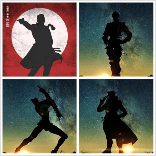 Canvas Poster HD Printed Painting JoJos Bizarre Adventure Japan Anime Pictures Modular For Living Room Home Decoration Wall Art