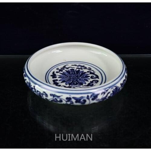 Elaborate China Jingdezhen Porcelain Hand Painting Blue And White Porcelain Jar Crafts Home Decoration