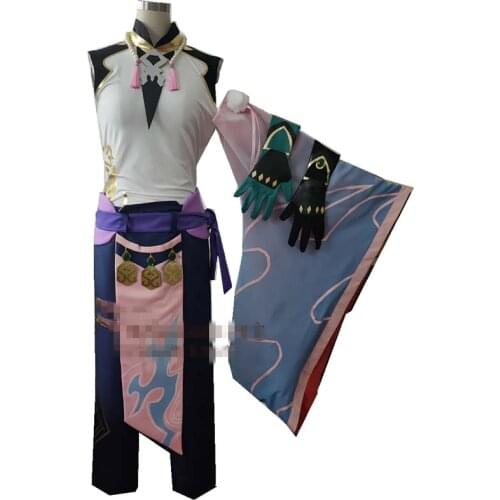 Custom Made/Size Game Cosplays Genshin Impact Xiao Cosplay Costume Kimono Halloween Costumes