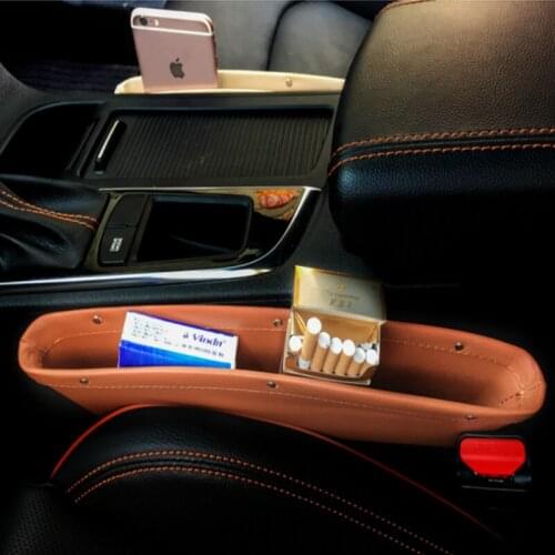 Leather Seat Storage Box For Nissan Tiida Teana Skyline Juke X-trail Almera Qashqai Livina Sunny March Murano Geniss Koleos