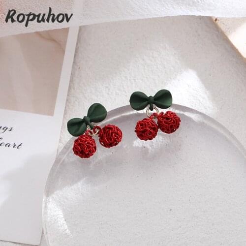 Ropuhov 2021 New 925 Silver Jewelry Korean Fashion Woman Lady Gift Retro Cute Kawaii Japanese Trendy Wholesale