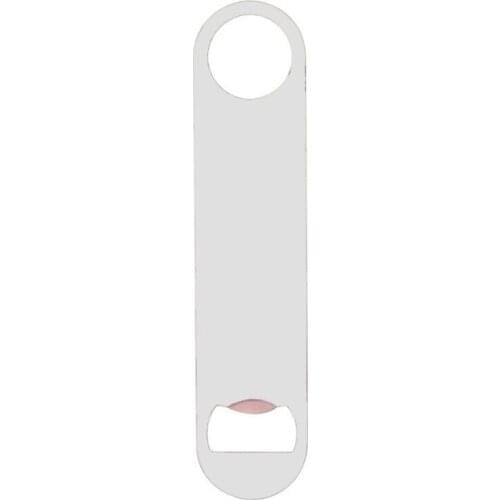 Sublimation Blank Stainless Steel Bottle Opener Heat Transfer Printing Beer Bottle Opener DIY Craft Gifts